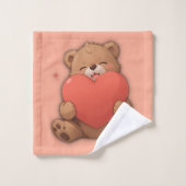 Knuffel beer bad handdoek (Wasdoekje)