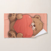Knuffel beer bad handdoek (Handdoek)