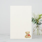 Knuffel Beer Briefpapier (Staand voorkant)