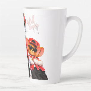 Knuffel Beer Duo Worp Kussen - Rood & Wit G Latte Mok