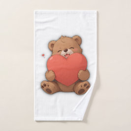 Knuffel beer handdoek