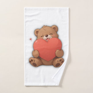 Knuffel beer handdoek