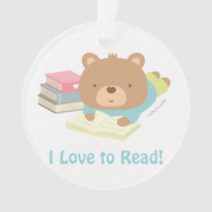 Knuffel Beer Houdt Van Lezen Kinderkamer Decoratie