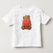 Knuffel beer kinder shirts (Voorkant)