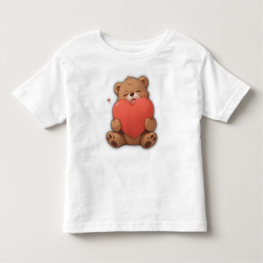 Knuffel beer kinder shirts (Voorkant)