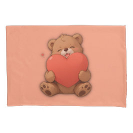 Knuffel beer kussensloop