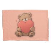 Knuffel beer kussensloop (Voorkant)