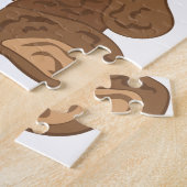 Knuffel Beer Legpuzzel (Zijkant)