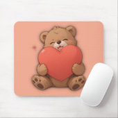 Knuffel beer muismat (Met muis)