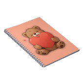 Knuffel beer notitieboek (Rechterzijde)