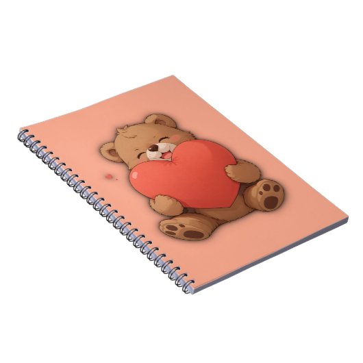 Knuffel beer notitieboek (Rechterzijde)