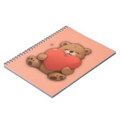 Knuffel beer notitieboek (Linkerzijde)