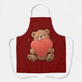 Knuffel beer schort (Voorkant)