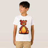Knuffel Beer T-shirt (Voorkant volledig)