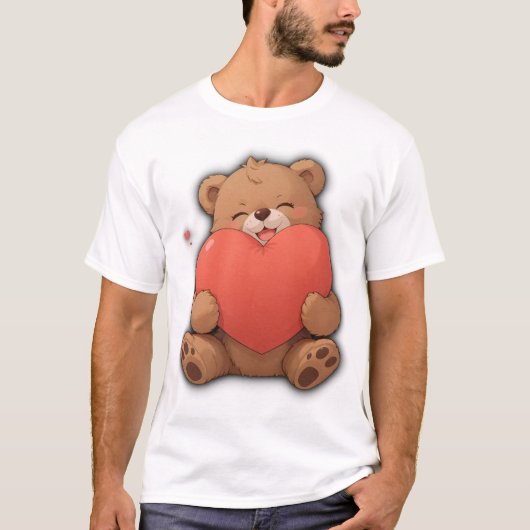 Knuffel beer t-shirt (Voorkant)