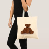Knuffel Beer Tote Bag (Voorkant (product))