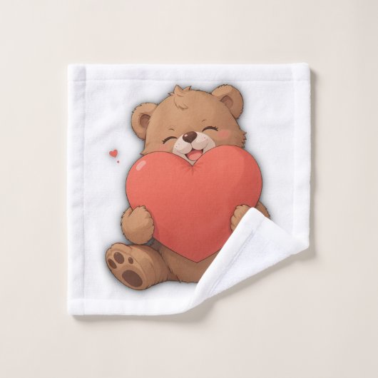 Knuffel beer washandje (Wasdoekje)