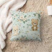 Knuffel Beren & Bloesems Baby Kussen (Deken)