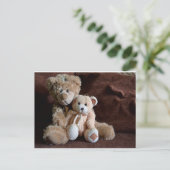 Knuffel Beren Briefkaart (Staand voorkant)