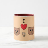 Knuffel Beren Mok (Midden)