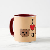 Knuffel Beren Mok (Voorkant links)