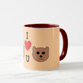 Knuffel Beren Mok (Voorkant rechts)