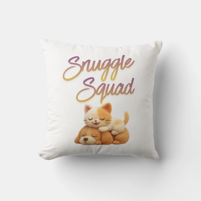 Knuffel Brigade Kussen (Voorkant)