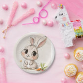 Knuffel Bunny Delight Paper Bord (Feest)