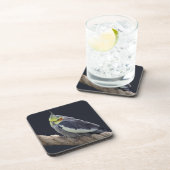 Knuffel Cockatiel Onderzetter Set (Rechterzijde)