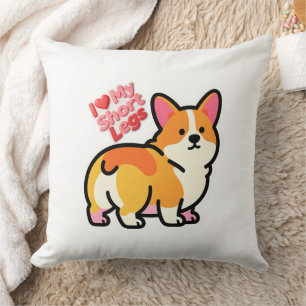 Knuffel Corgi Worpkussen Grappige Welshe Corgi Hon Kussen