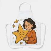 Knuffel de sterren schort (Voorkant)