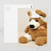 knuffel dier maatwerk personaliseren briefkaart (Voorkant / Achterkant)