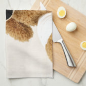 knuffel dier op maat personaliseren theedoek (Quarter Fold)