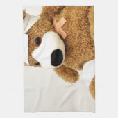 knuffel dier op maat personaliseren theedoek (Verticaal)
