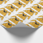 Knuffel Dik Konijn Inpakpapier (Hoek)