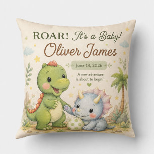Knuffel Dino Babykamer Kussen