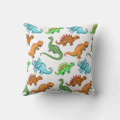 Knuffel Dinosauriërs Kussen voor Kinderen (Achterkant)
