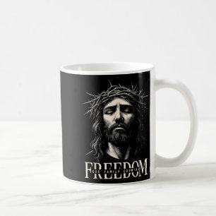 Knuffel dom Jezus christelijk gezicht kroon God Fa Koffiemok