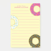 Knuffel Donut Kinderdonuts Post-it® Notes (Voorkant)