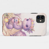Knuffel Draak Moeder iPhone Hoesje (Achterkant (horizontaal))