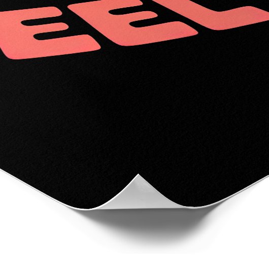 Knuffel een Beer Voel de Liefde Poster (Hoek)