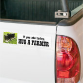 Knuffel een BOER Bumpersticker (Op Truck)