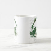 Knuffel een boom Denk Groen Koffiemok (Center)