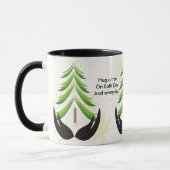 Knuffel een boom op Earth Day Mok (Links)