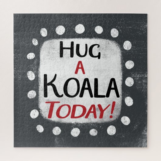 Knuffel een Koala vandaag Jigsaw Puzzle Legpuzzel (Verticaal)