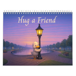 Knuffel een vriend kalender