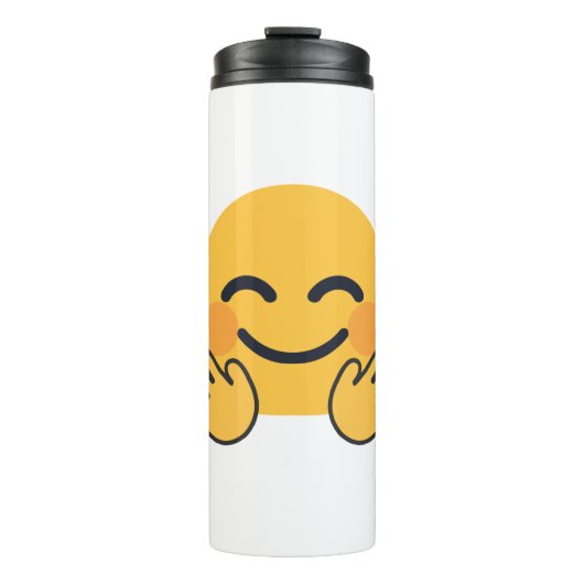 Knuffel Emoji Thermosbeker (Voorkant)