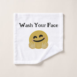Knuffel Emoji Wasdoek Washandje