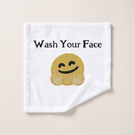 Knuffel Emoji Wasdoek Washandje (Wasdoekje)