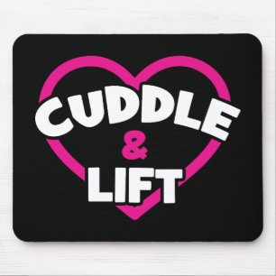 Knuffel en Lift - Grappige Nieuwigheid Gewicht Lif Muismat